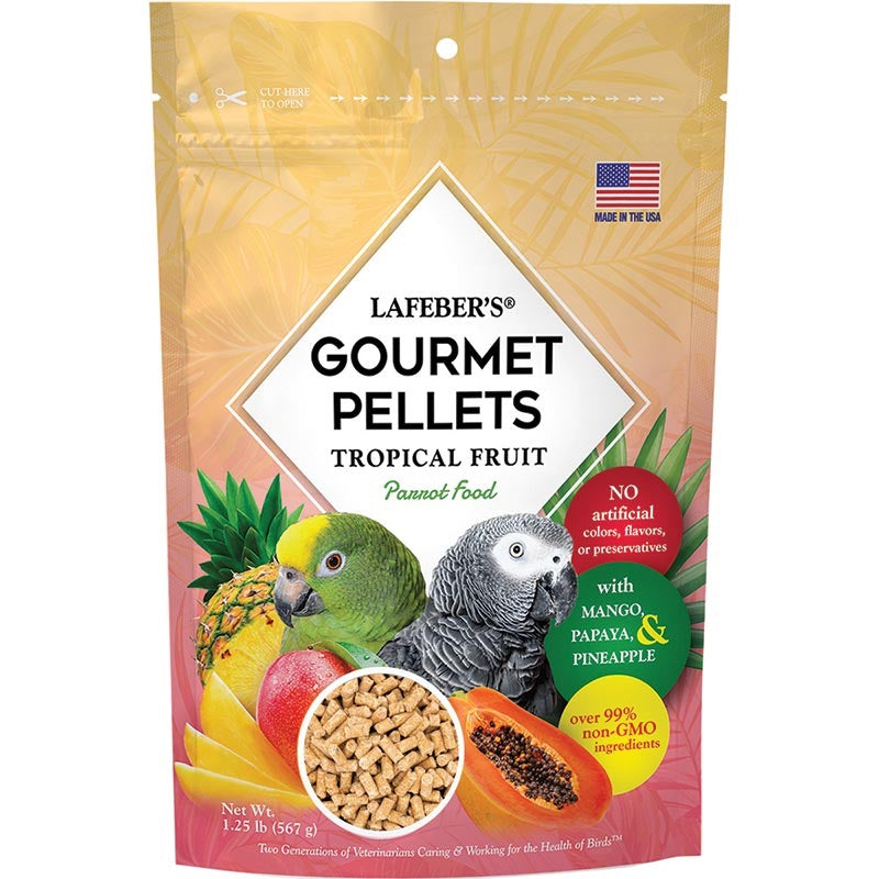 Lafeber Tropical Fruit Gourmet Pellets Parrot 1.25 lb