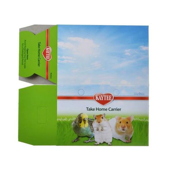 Pet Box Carriers, Medium Cardboard - New York Bird Supply