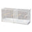Stackable Breeder Cage 30"x11"x15" - New York Bird Supply