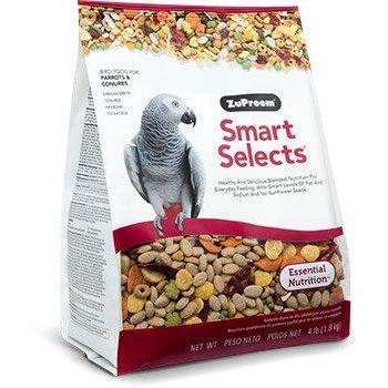 Zupreem Smart Selects Parrot and Conures - New York Bird Supply